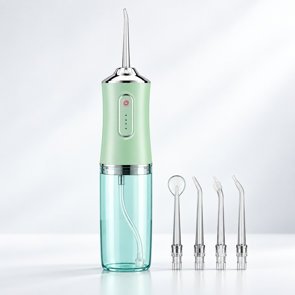Cordless Water Flosser Rechargeable Replaceable Nozzles