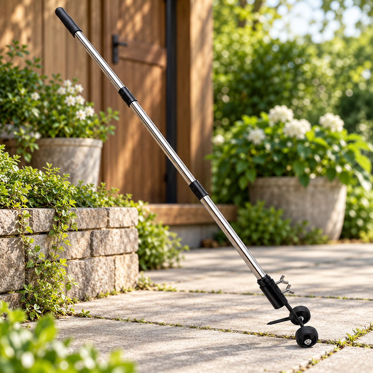 Gap Weeder Garden Tool Manual Long Handle Stainless Steel