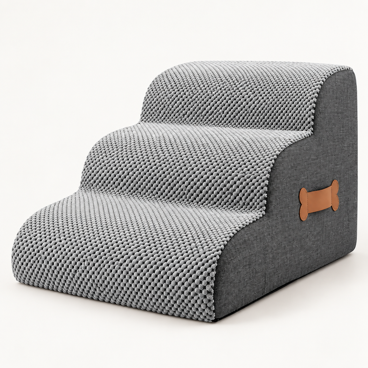 Joint Friendly Dog Stairs Soft Foam Pet Access