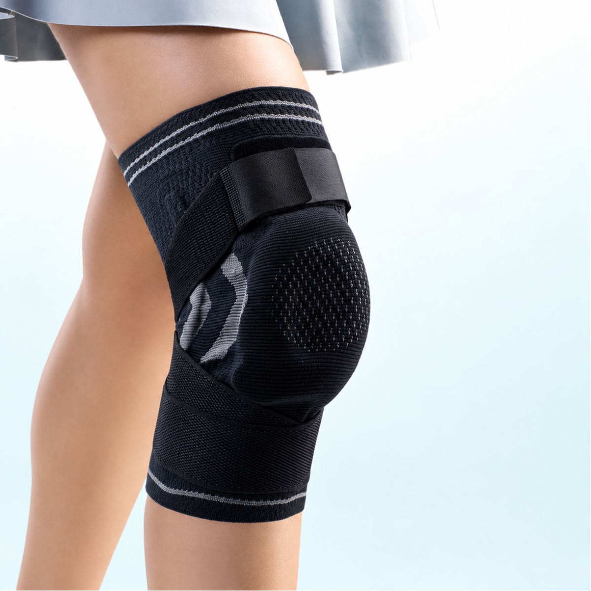 Knee Brace Compression Adjustable Support Sleeve Stabilizer