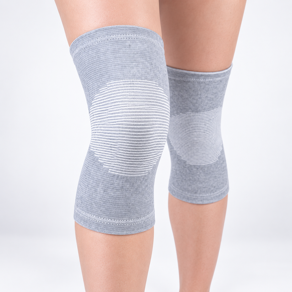 Knee Compression Sleeve Bamboo Support Brace Flexible