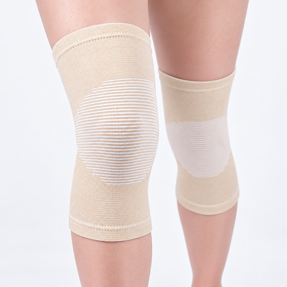 Knee Compression Sleeve Bamboo Support Brace Flexible