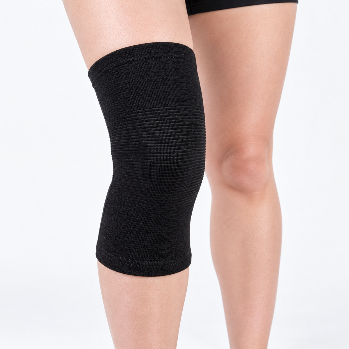 Knee Compression Sleeve Bamboo Support Brace Flexible