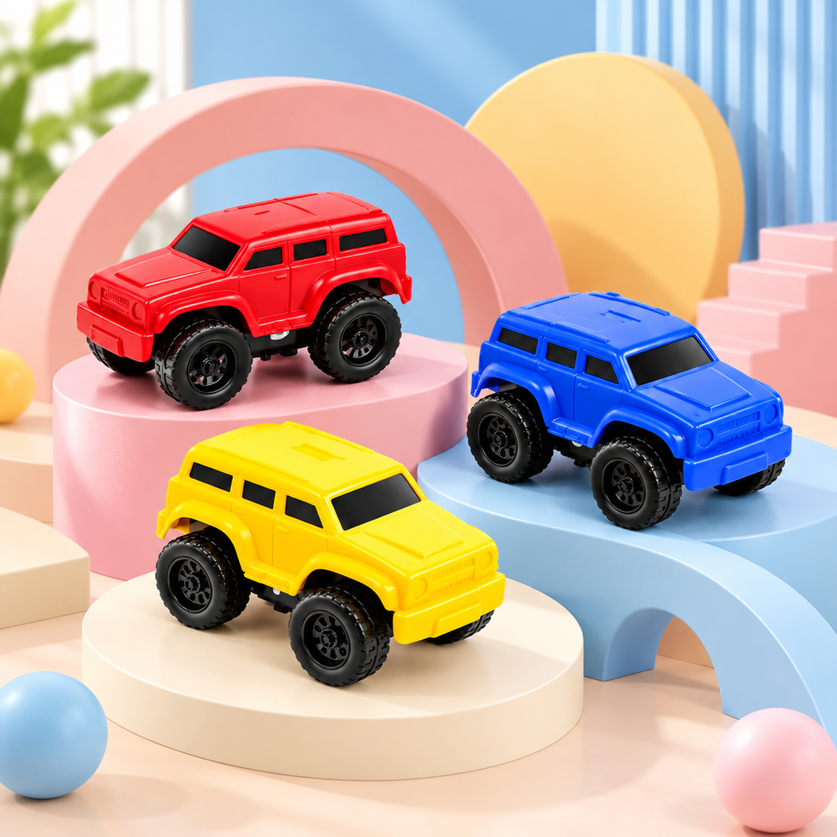 Magnetic Climbing Cars Wall Climbing Toy Fun Activity