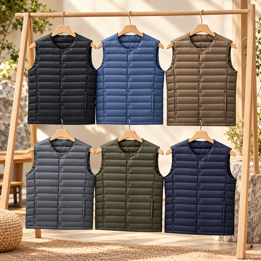 Men's Puffer Vest Ultralight Packable | Versatile Outerwear