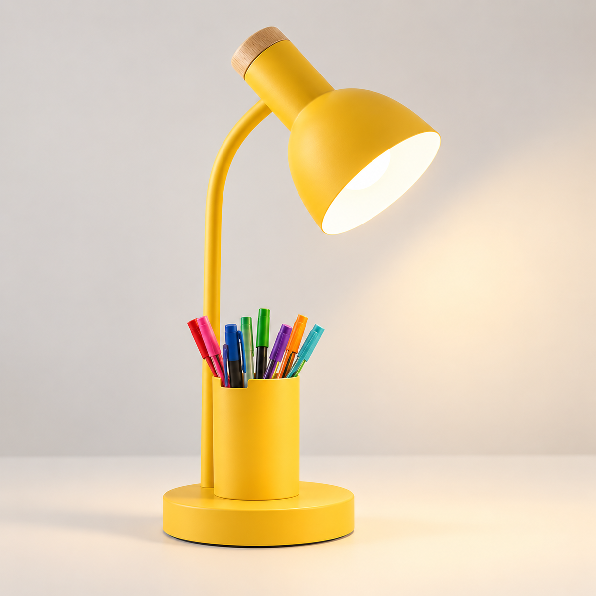 Modern Desk Lamp Functional Adjustable Height Design