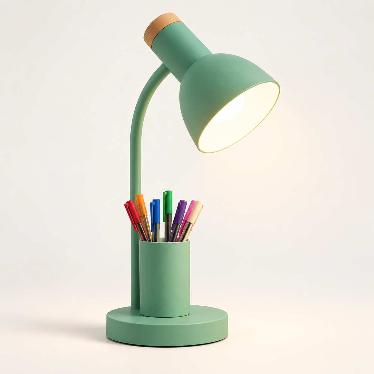 Modern Desk Lamp Functional Adjustable Height Design