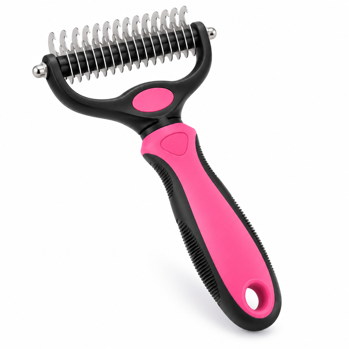 Pet Grooming Tool Brush Tangle Remover Dual Sided Design