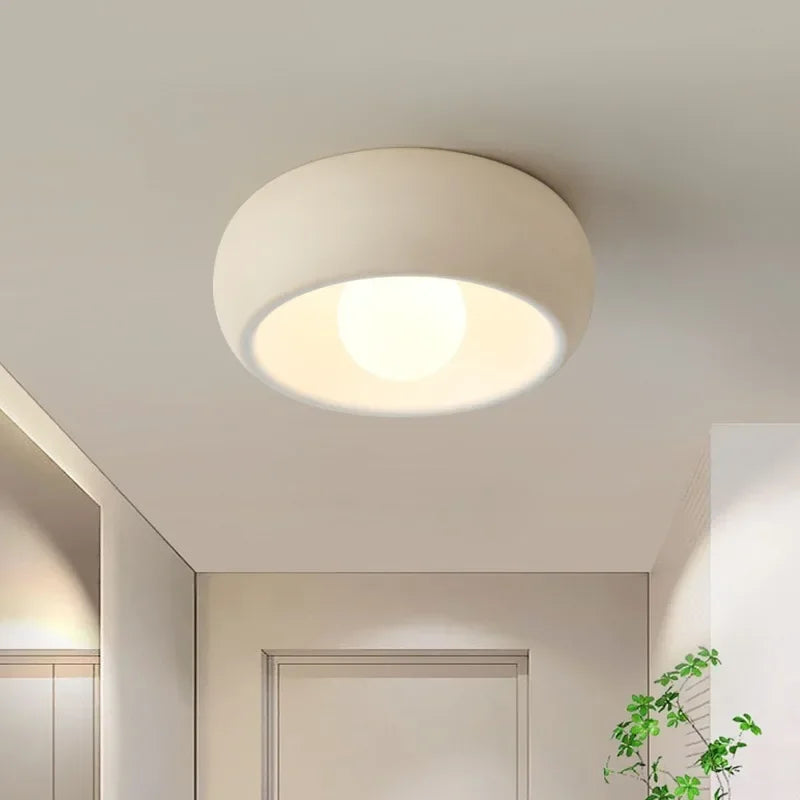 Minimalist Circular Ceiling Lamp | Modern Flush-Mount Light