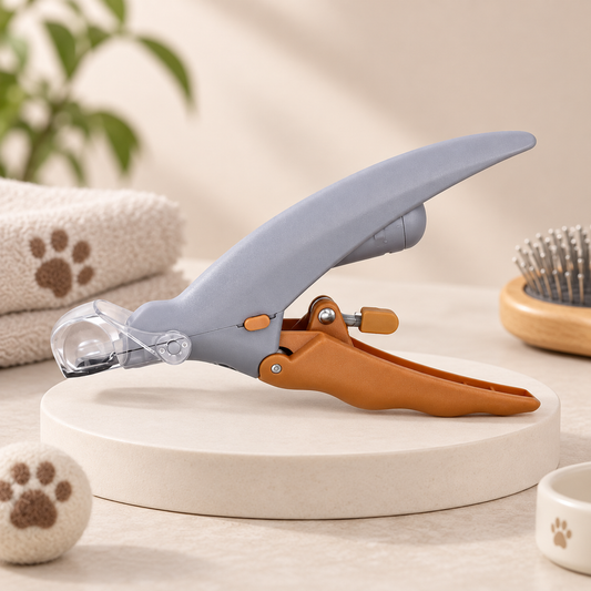 Safe Ergonomic Pet Nail Clippers Easy Grip Design