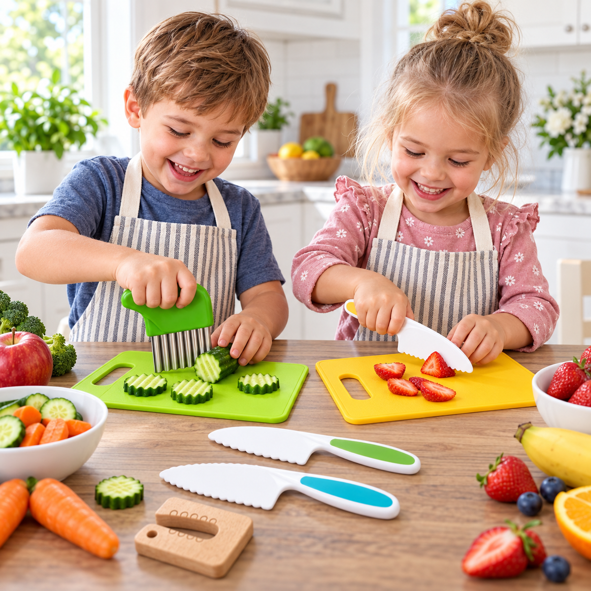 Toddler Kitchen Set Child Chef Cooking Tools Playset