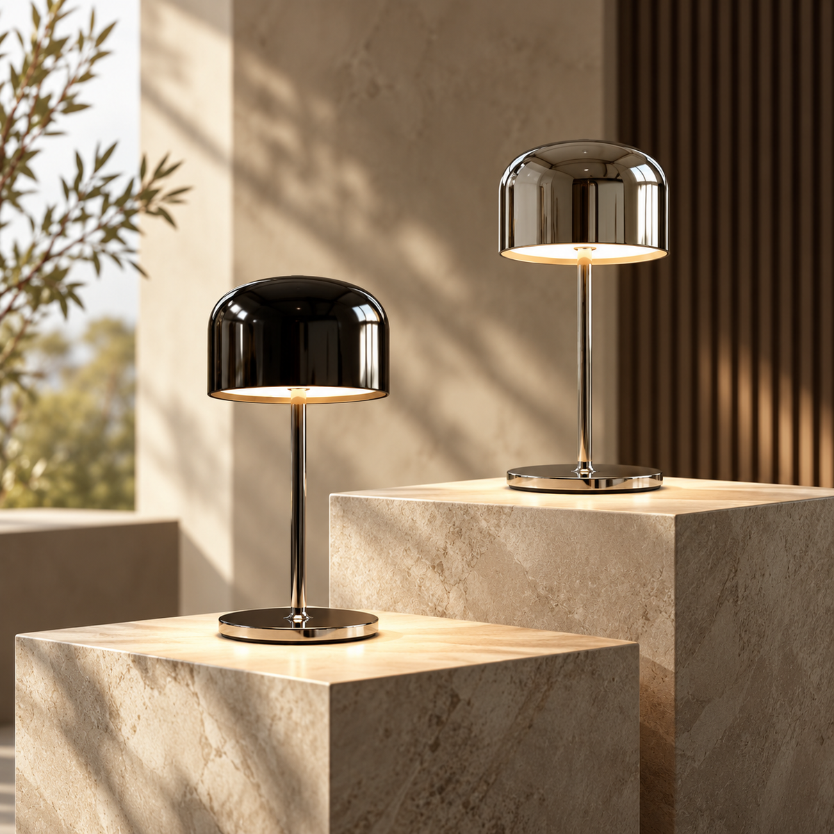 Touch Dimmer Table Lamp LED Outdoor Decorative Lamp