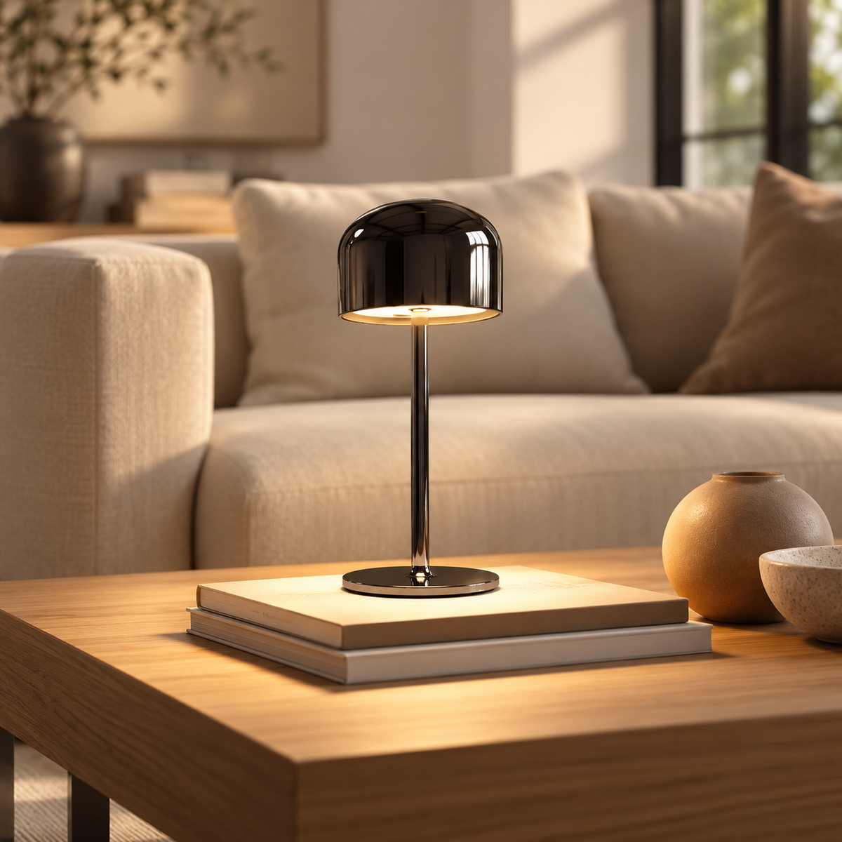 Touch Dimmer Table Lamp LED Outdoor Decorative Lamp