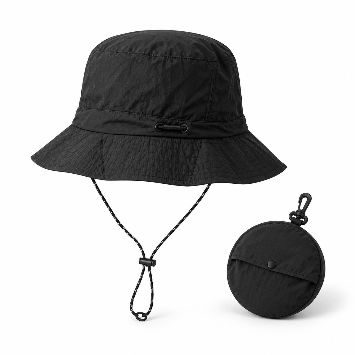 Water Resistant Sun Hat Quick Drying Foldable Design