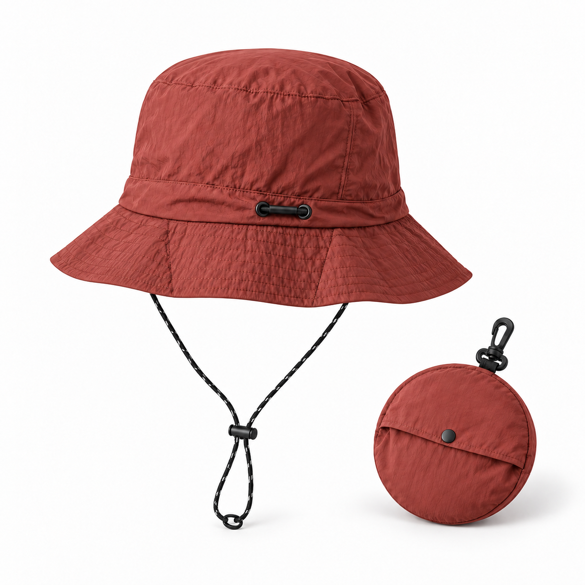 Water Resistant Sun Hat Quick Drying Foldable Design