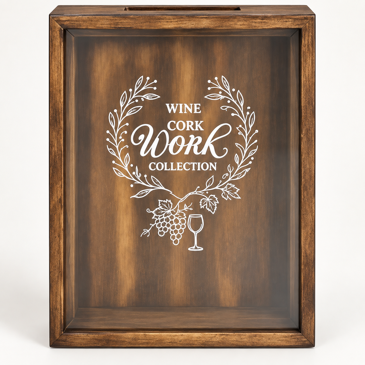 Wine Cork Frame Home Decor Stylish Wall Display Holder