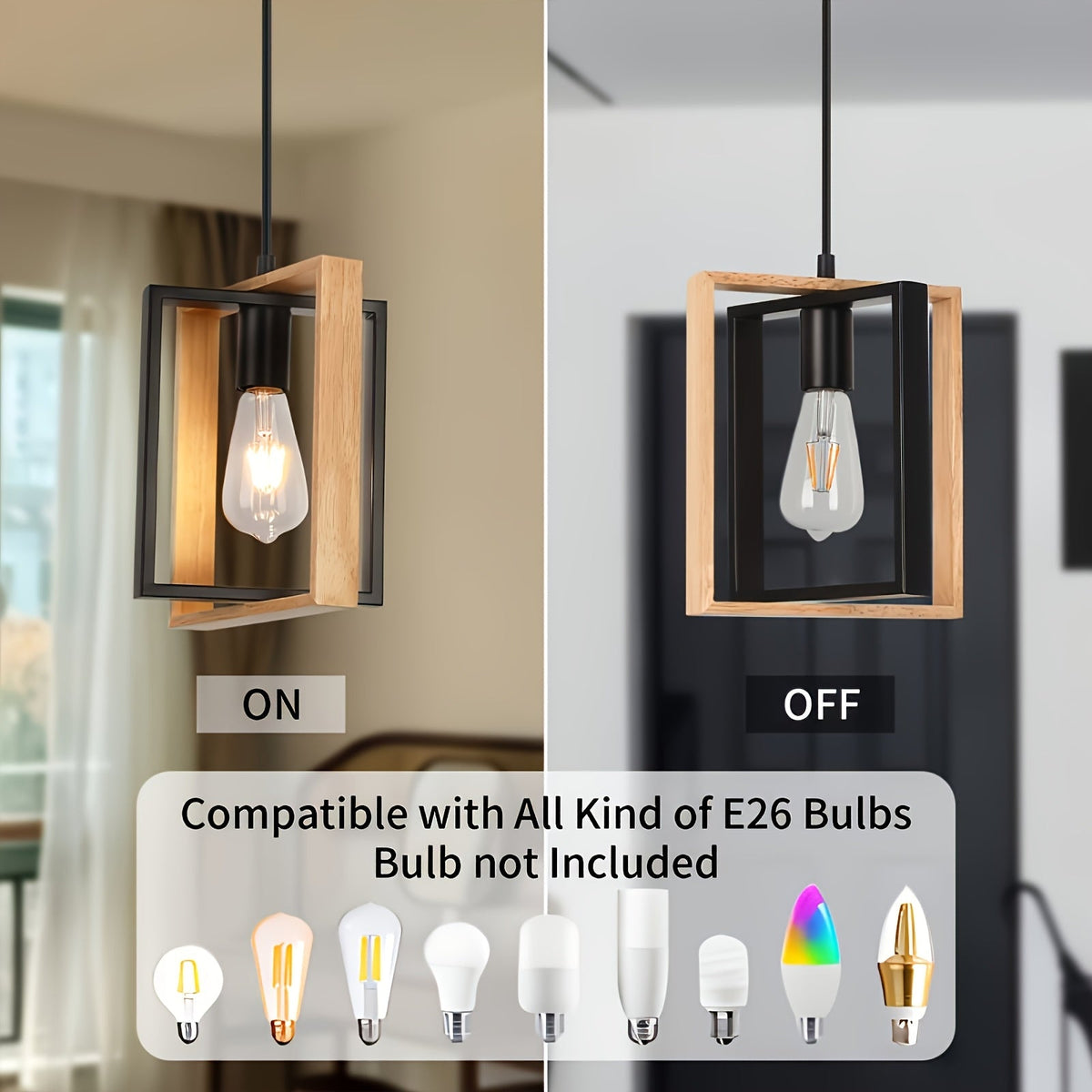 Industrial Pendant Ceiling Light | Modern Minimalist Design