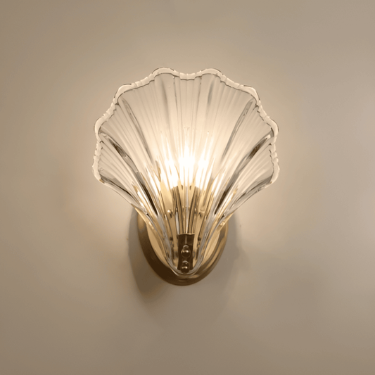 Glass Shade Wall Lamp Easy Installation Minimalist Design